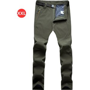 Skibroek - Skipak - Snowboard Broek - Winterbroek - Sneeuwbroek - Heren - Wintersport - Leger Groen XL