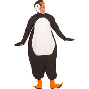 Widmann - Pinguin Kostuum - Waggelende Pinguin Kostuum Man - Zwart / Wit - Small - Carnavalskleding - Verkleedkleding