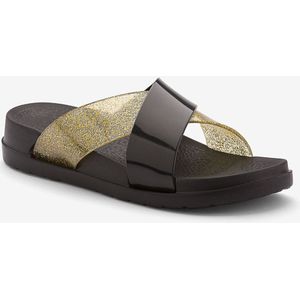 Women’s slides coqui nela black/gold glitter 38