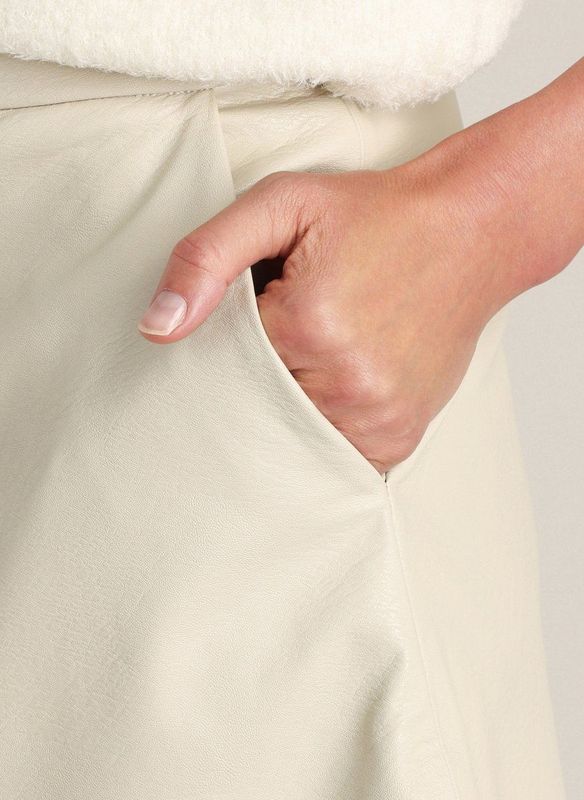 YEST - Danica Bottoms - Winter White - A-lijnrok