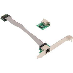 Gigabit Ethernet M.2 A+E I210AT Server Adapter with Single Port 1000M RJ45 Ethernet NIC