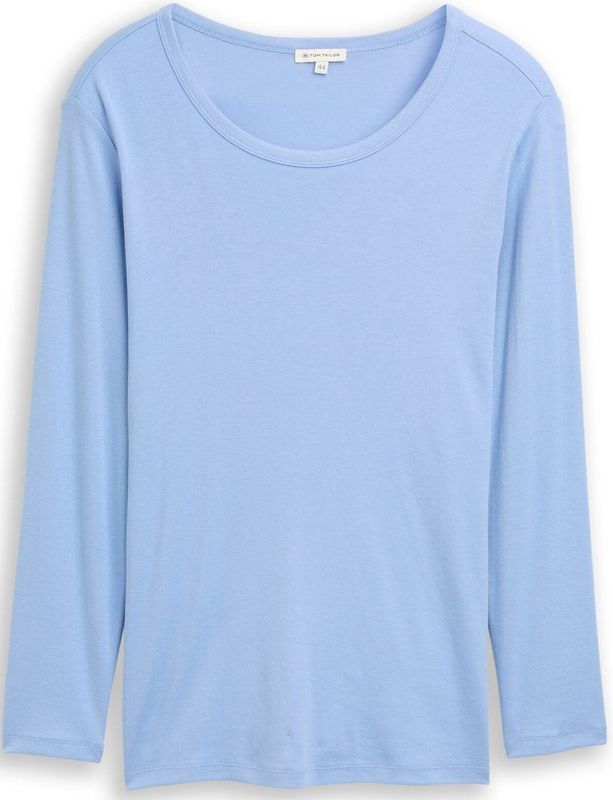 TOM TAILOR - 34587 - T-shirt - Lichtblauw - Plussize