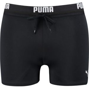 PUMA Swim Logo Trunk Heren Zwembroek - zwart - Maat XXL
