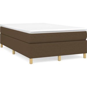 VidaXL-Boxspringframe-stof-donkerbruin-120x200-cm