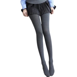 Thermische broek voor de herfst/winter - Eéndelig - Lengte circa 95-100 cm - Geschikt voor gewichten van circa 40-72 kg - Met fleecevoering voor extra warmte - Thermische broek met hoge taille - Gekamde, geribbelde, gestreepte legging