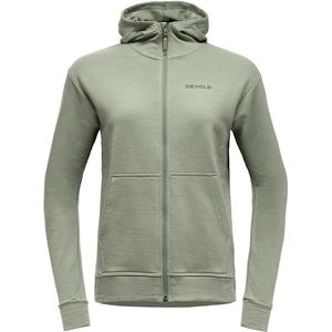 Devold Of Norway - Everyday Sweatshirt - Groen - Met Rits - Vrouw