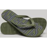 Superdry - Vintage Slippers - Duurzaam - Zwart - 100% PU