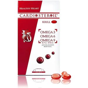 Dermastir Cardiosteroil Krill Softgel / 40 omega-3 vetzuurcapsules met krillolie