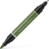 Faber-Castell tekenstift - Pitt Artist Pen - duo marker - 174 chroomgroen - FC-162174