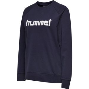Hummel - HMLGO Katoenen Logo Sweatshirt - Zwart - Dames
