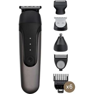 Dailysuppliess Bodygroomer Mannen - Scheerapparaat - Baardtrimmer - Body Trimmer Heren - Zwart met Donkerbruin