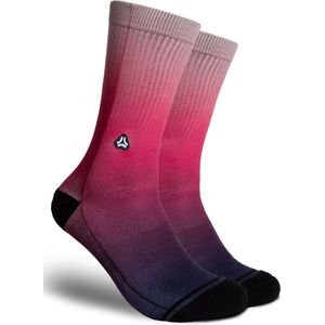 FLINCK Sportsokken - Rusty Pink - Maat 45-48 - Unisex - Heren Sokken - Dames Sokken - Naadloze sokken - Crossfit Sokken - Hardloop Sokken - Fitness Sokken - Fietssokken