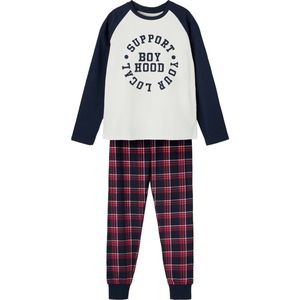 Name it jongens pyjama - Boyhood - 128 - Wit
