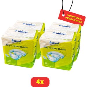Romed Incontinentie Comfort Slips - Maat M - 10 Druppels - Unisex - 4 x 10 stuks - Voordeelverpakking