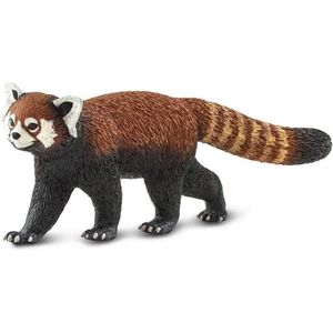 Safari Speelfiguur Rode Panda Junior 8 X 2 X 3 Cm Oranje/zwart