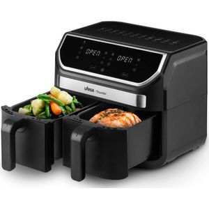 Ufesa Thunder Airfryer 9 liter Dual Cooking 2x4,5 liter