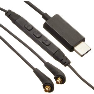 Etymotic 1008 ER4 MMCX – Vervangingskabel – USB-C – 152 cm – Zwart