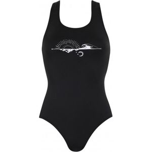 Olympia Badpak Zwart Zwart 36