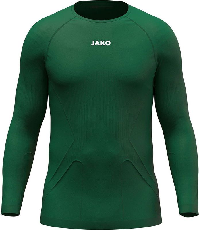Jako - Lightweight Longsleeve - Donkergroen - Thermoshirt