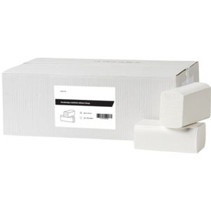 Handdoekjes Interfold 32x22cm cellulose 2laags 20 Pak a 160 vellen FSC