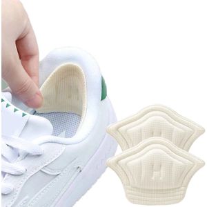 Consumerce - Hielkussens - Wit - Anti Blaren Hielpads - 1 Paar