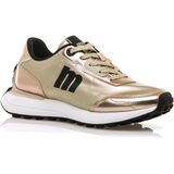 MTNG - 60779 - Trainers - Goudkleurig - Stof - Plat - Veters - Casual