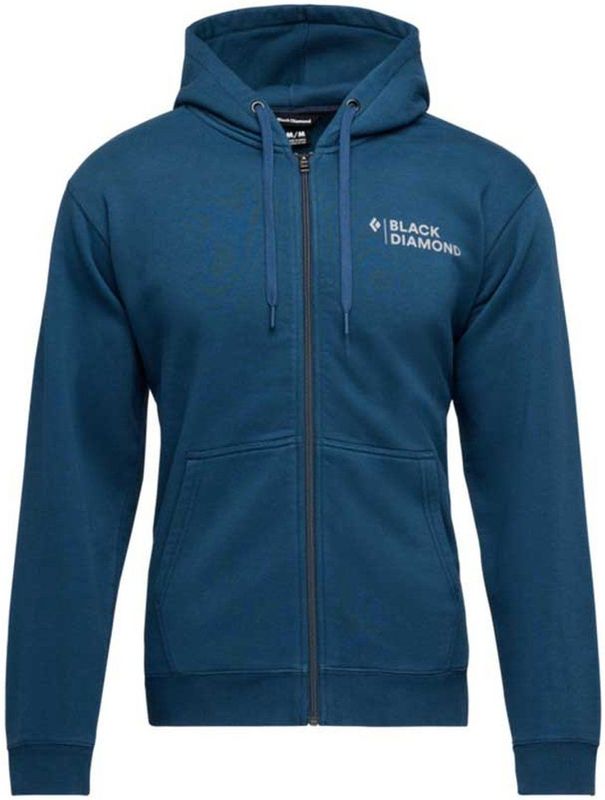 Black Diamond Mini Stacked Sweatshirt Met Rits Blauw L Man