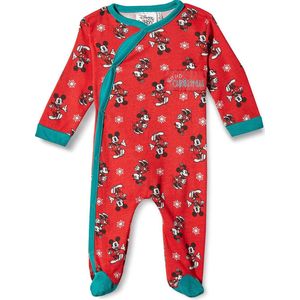 Baby Rompertje met Lange Mouwen Mickey Mouse Rood