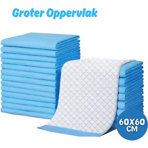 Incontinentie Onderlegger 40 Stuks - Luxe Matrasbeschermer - Volwassenen - Kinderen - Bed - Groot Oppervlak - Beter Beschermd