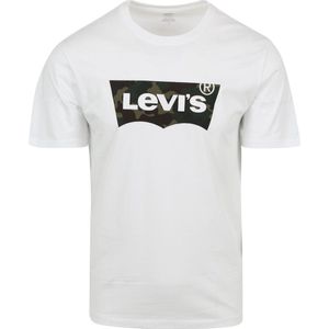 Levi's - Original Graphic T-Shirt Wit - Heren - Maat S - Regular-fit