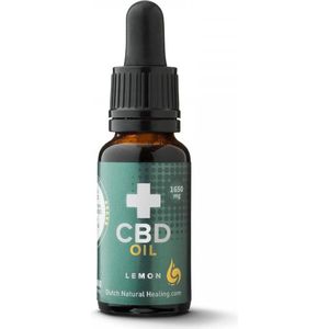 DNH - CBD olie 8% 20ml - Citroen smaak - Full Spectrum - Rijkste in terpenen - Meest gevarieerde cannabinoïden - Beste Entourage Effect