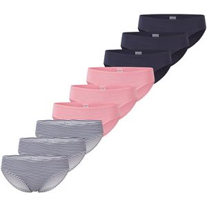 Schiesser Meisjes slip 9 pack Teens Girls 95/5 Organic Cotton