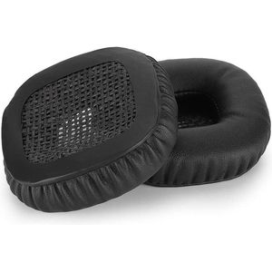 EGoods - Vervangende kussens voor koptelefoon - Zacht zwart oorkussens - Reserve oorhoesjes - Comfortabele oorbeschermers
