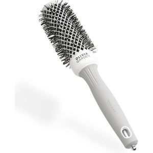 Expert Blowout Shine Haarborstel - Wit en Grijs - 35 cm voor Perfecte Föhnkapsels