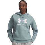 Under Armour - Rival Fleece - Hoodie - Zwart - Met Kangoeroezak