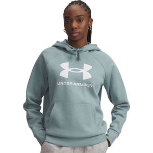 Under Armour - Rival Fleece - Hoodie - Zwart - Met Kangoeroezak