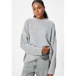 Rechte kraag Normaal Sweater