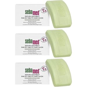 Sebamed zeepvrije wastablet 3x150gr