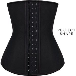 Perfect Shape Waist Trainer - Maat 5XL - Latex Body Shaper voor een Slanke Taille & Zandloper figuur - Corrigerend en Afslankend l Shapewear/Korset