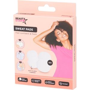 Zweet bescherming - Zweet absorberende pads 10 stuks - Anti transpiratie pads - Sweat pads - Anti zweet stof - Anti transpireren - Oksel pads - Anti Transpirant watten