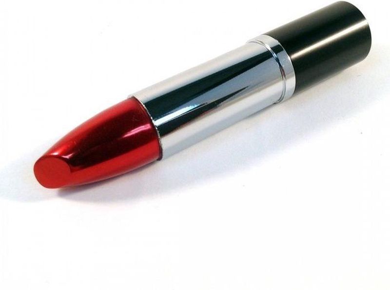Ulticool - Lippenstift 8 GB USB - Rood Zilver - Kunststof
