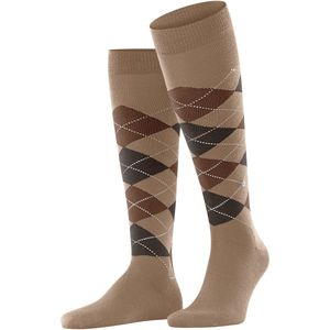 Burlington - Edinburgh - Kniekousen - Bruin Nut Melange - 1 paar