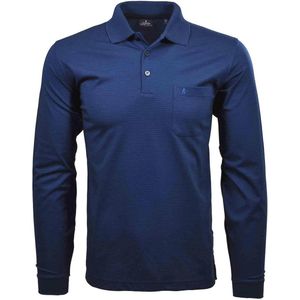 Heren Softknit Polo met Lange Mouwen