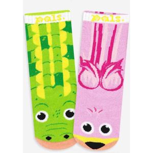 Alligator & Flamingo (1-3 jr) | Pals kindersokken