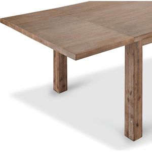 Rootz Eettafel Verlengblad - Tafelverlenging - Tafeluitbreiding - Massief Acaciahout - Duurzaam en stevig - Moderne afwerking - 90 cm x 50 cm x 4 cm