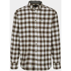 Commander Flag - Casual Hemd - Bruin - Lange Mouw - 1/1 Arm - 214008308/701