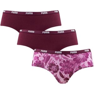 PUMA - Hipster - Rood - Set van 3 Stuks - Dames
