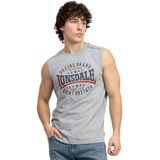 Lonsdale St.agnes Mouwloos T-shirt Grijs M Man