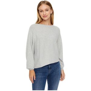 Noisy May Ship O-neck Bg Trui Grijs XL Vrouw