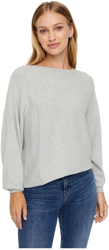 Noisy May Ship O-neck Bg Trui Grijs XL Vrouw